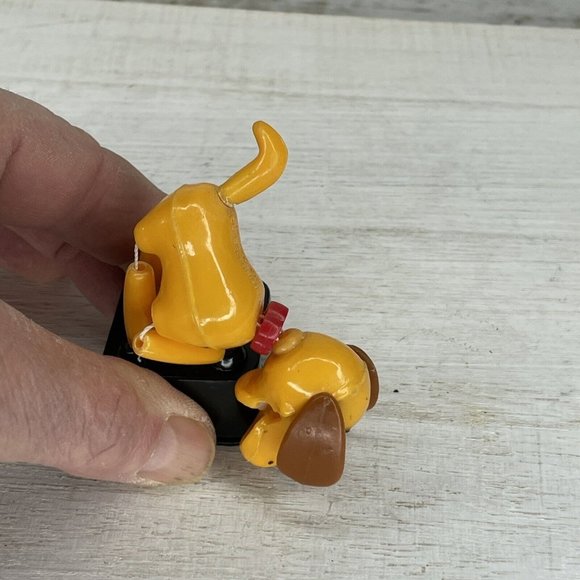 Vintage Push Puppet Collapsing Dog - NO BONE No. 966701 by British Design 4” - Picture 7 of 8